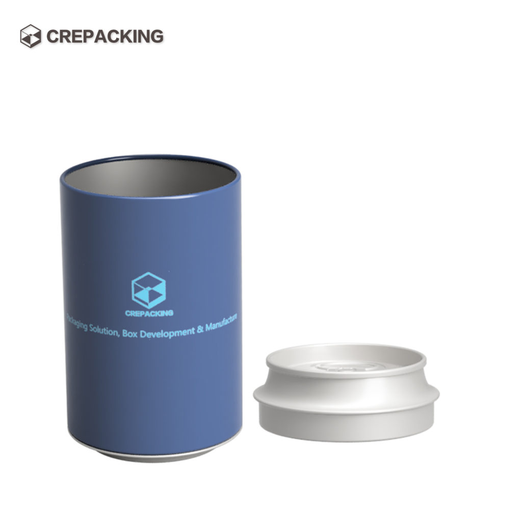 Cylindrical Can Tin Box Seasoning Box