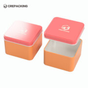 Custom Square Metal Tin Box Candy box