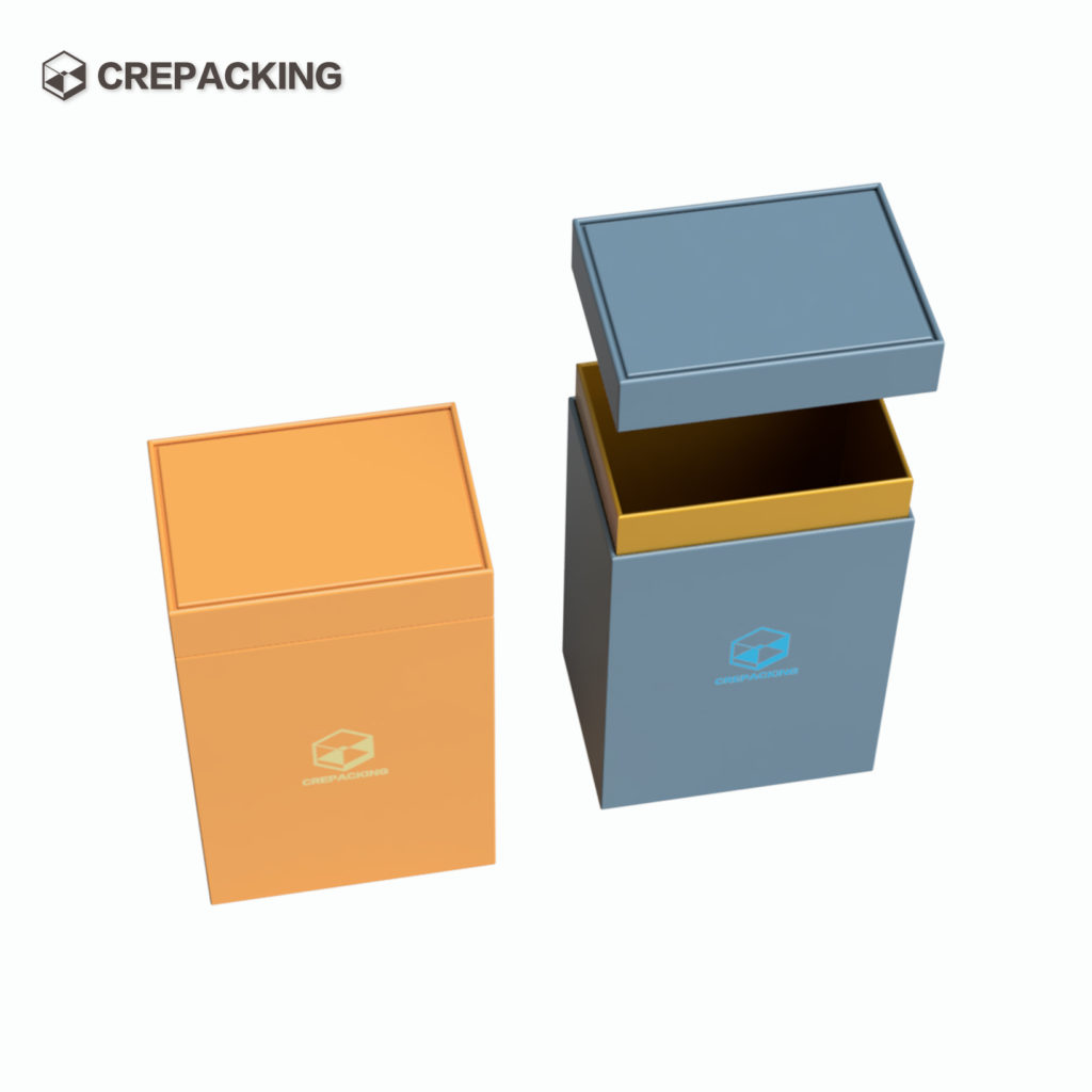 Rectangular Tin Box for Tea Coffee Premium Packaging