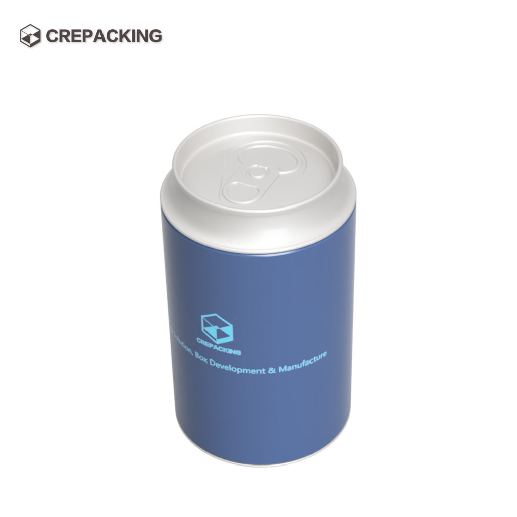 Cylindrical Can Tin Box Seasoning Box