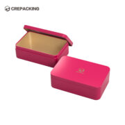 Custom Square Empty Metal Tea Tin Box Packaging for Candies Chocolate Cookies